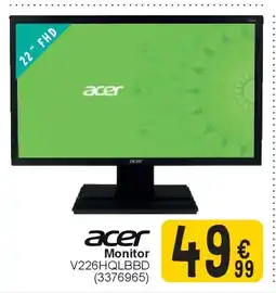 Cora Monitor V226HQLBBD aanbieding