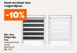 Kwantum Kant-en-klaar duo rolgordijn Eva aanbieding