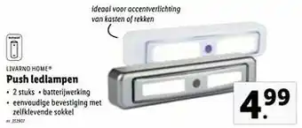 Lidl Push ledlampen aanbieding