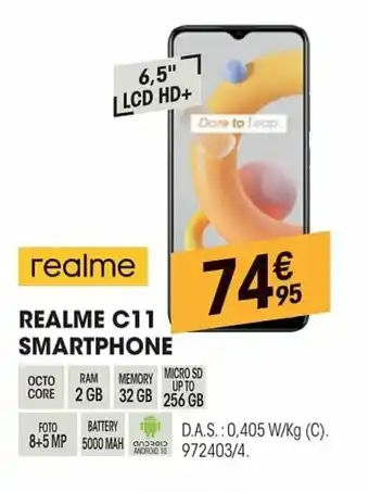 Electro Depot Realme C11 Smartphone aanbieding