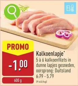 ALDI Kalkoenlapje aanbieding