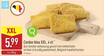 ALDI Cordon bleu XXL aanbieding