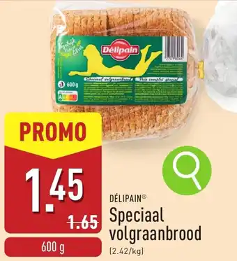 ALDI Délipain Speciaal volgraanbroods aanbieding