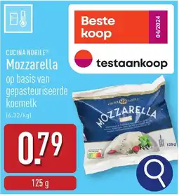 ALDI Cucina Nobile Mozzarella aanbieding