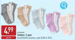 ALDI Up2fashion Sokken aanbieding