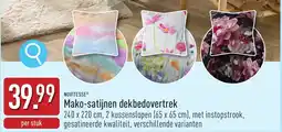 ALDI Novitesse Mako Satijnen Dekbedovertrek aanbieding