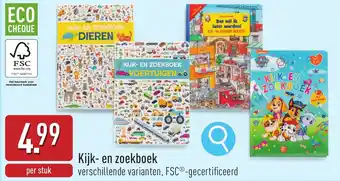 ALDI Kijk- en zoekboek aanbieding