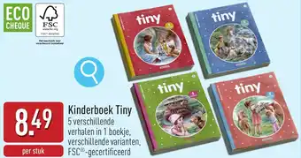 ALDI Kinderboek Tiny aanbieding