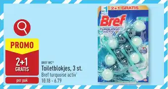 ALDI Bref WC Toiletblokjes aanbieding