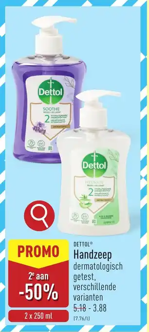 ALDI Dettol Handzeep aanbieding