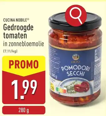 ALDI Cucina Nobile Gedroogde Tomaten aanbieding