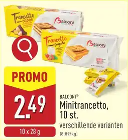 ALDI Balconi Minitrancetto aanbieding