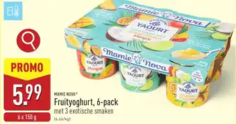 ALDI Mamie Nova Fruityoghurt aanbieding