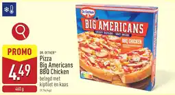 ALDI Dr.Oetker Pizza Big Americans BBQ Chicken aanbieding