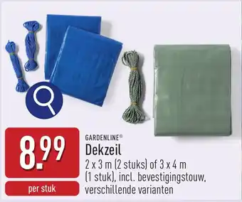 ALDI Gardenline Dekzeil aanbieding