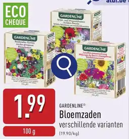 ALDI Gardenline Bloemzaden aanbieding