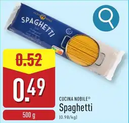 ALDI Cucina Nobile Spaghetti aanbieding