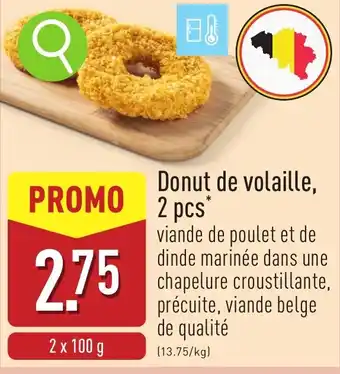 ALDI Donut de volaille aanbieding