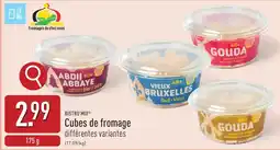 ALDI Bistro'mix cubes de fromage aanbieding