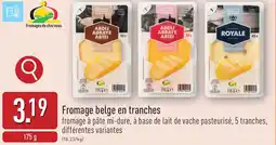 ALDI Fromage belge en tranches aanbieding