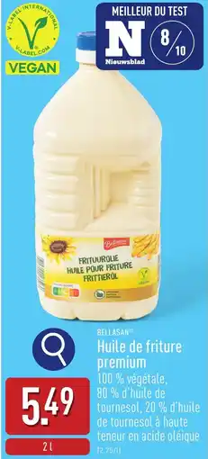 ALDI Bellasan huile de friture premium aanbieding