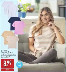 ALDI Up2fashion T-shirt aanbieding