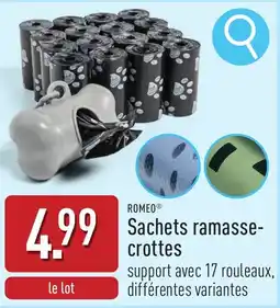 ALDI Romeo sachets ramasse crottes aanbieding