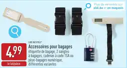 ALDI Live in style accessoires pour bagages aanbieding