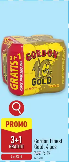 ALDI Gordon finest gold aanbieding