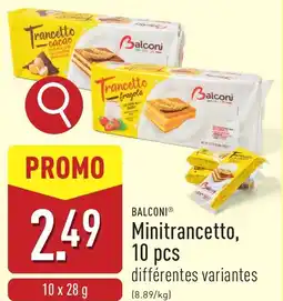 ALDI Balconi Minitrancetto aanbieding