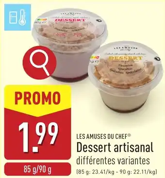 ALDI Les amuses du Chef Dessert Artisanal aanbieding