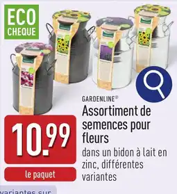 ALDI Gardenline Assortiment de Semences Pour Fleurs aanbieding