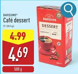 ALDI Barissimo Café dessert aanbieding