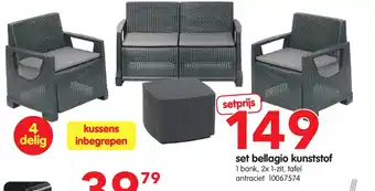 Yess set bellagio kunststof aanbieding