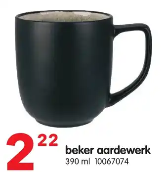 Yess beker aardewerk aanbieding