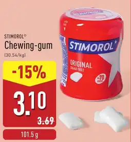 ALDI Stimorol Chewing Gum aanbieding