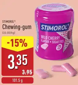 ALDI Stimorol Chewing-gum aanbieding