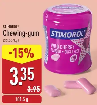 ALDI Stimorol Chewing-gum aanbieding