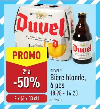 ALDI Duvel Bière Blonde aanbieding