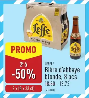 ALDI Leffe Bière D'Abbaye Blonde aanbieding