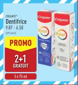 ALDI Colgate Dentifrice aanbieding