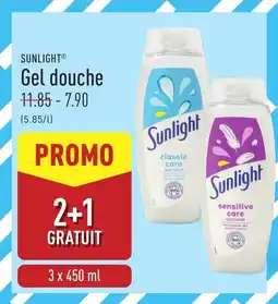 ALDI Sunlight Gel Douche aanbieding