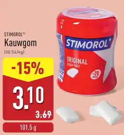 ALDI Stimorol Kauwgom aanbieding