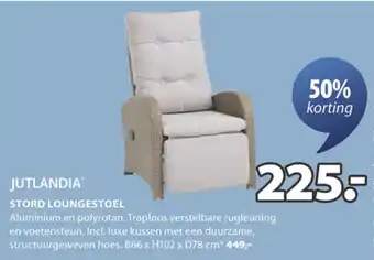 Jysk Jutlandia Stord Loungestoel aanbieding