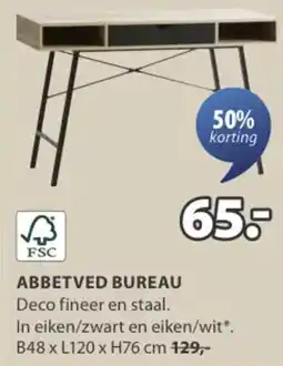 Jysk Abbetved bureau aanbieding