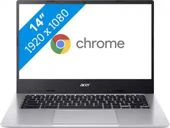 Coolblue Acer Chromebook 514 (CB514-2H-K738) Azerty aanbieding