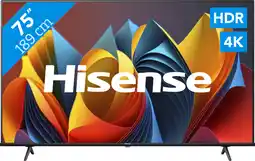 Coolblue Hisense QLED 75E7NQ (2024) aanbieding