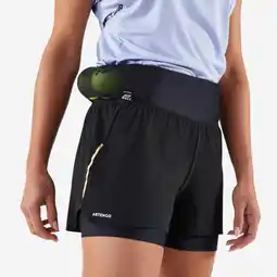 Decathlon Tennisshort voor dames Light Hip Ball zwart aanbieding