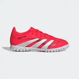 Decathlon Voetbalschoenen voor kinderen Predator Club Turf rood aanbieding