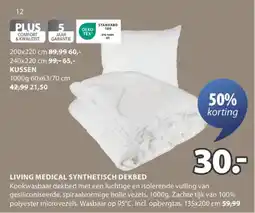 Jysk Living medical synthetisch dekbed aanbieding